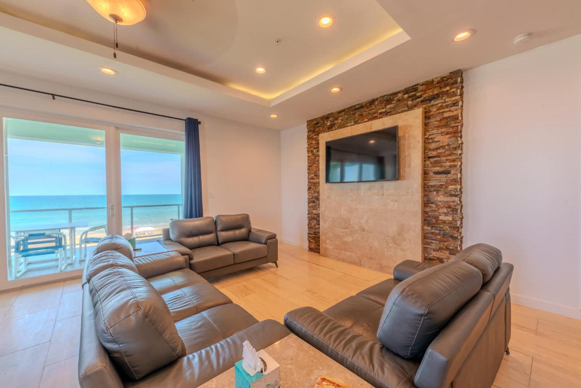 5 BEDROOM BEACHFRONT CONDO - 3rd Floor South Padre Island Buitenkant foto